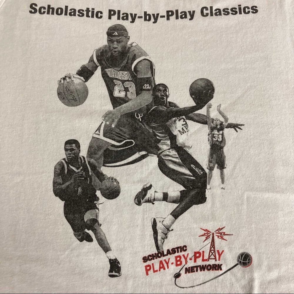 Vintage Lebron James and Kobe Bryant Tee Shirt - Picture 4 of 5